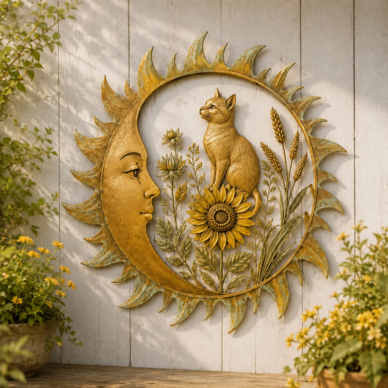 ๐ Vintage Sun Garden Wall Decor Collection