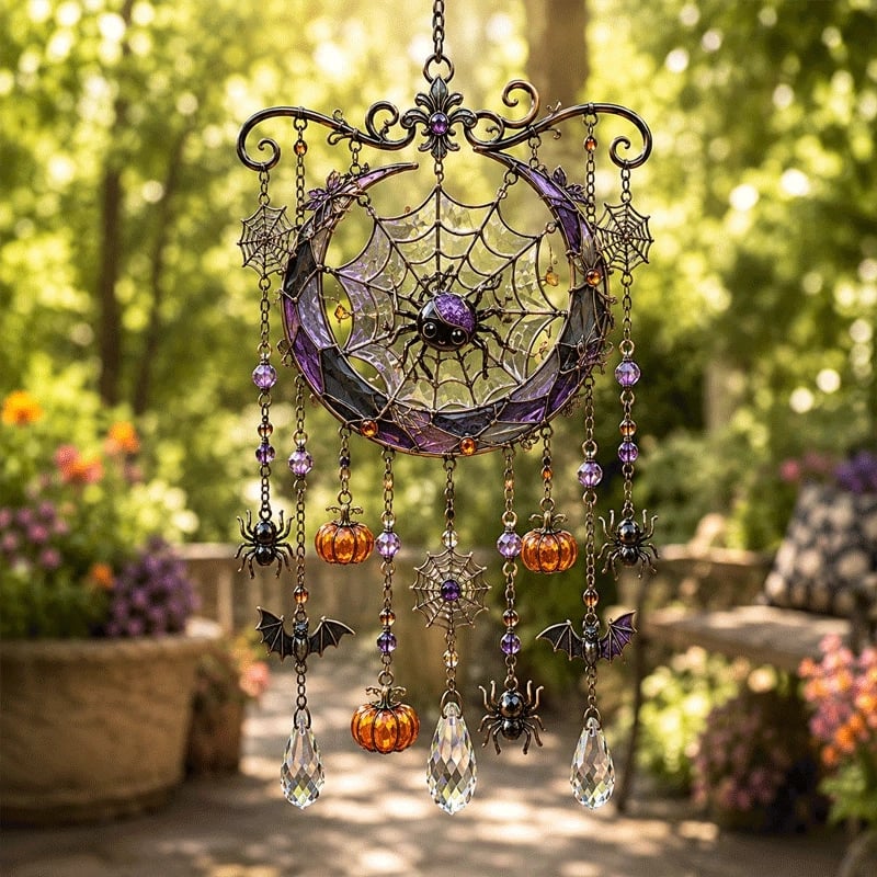 ๐Cast Rainbow Light with Gothic Halloween Wind Chimes! ๐โจ