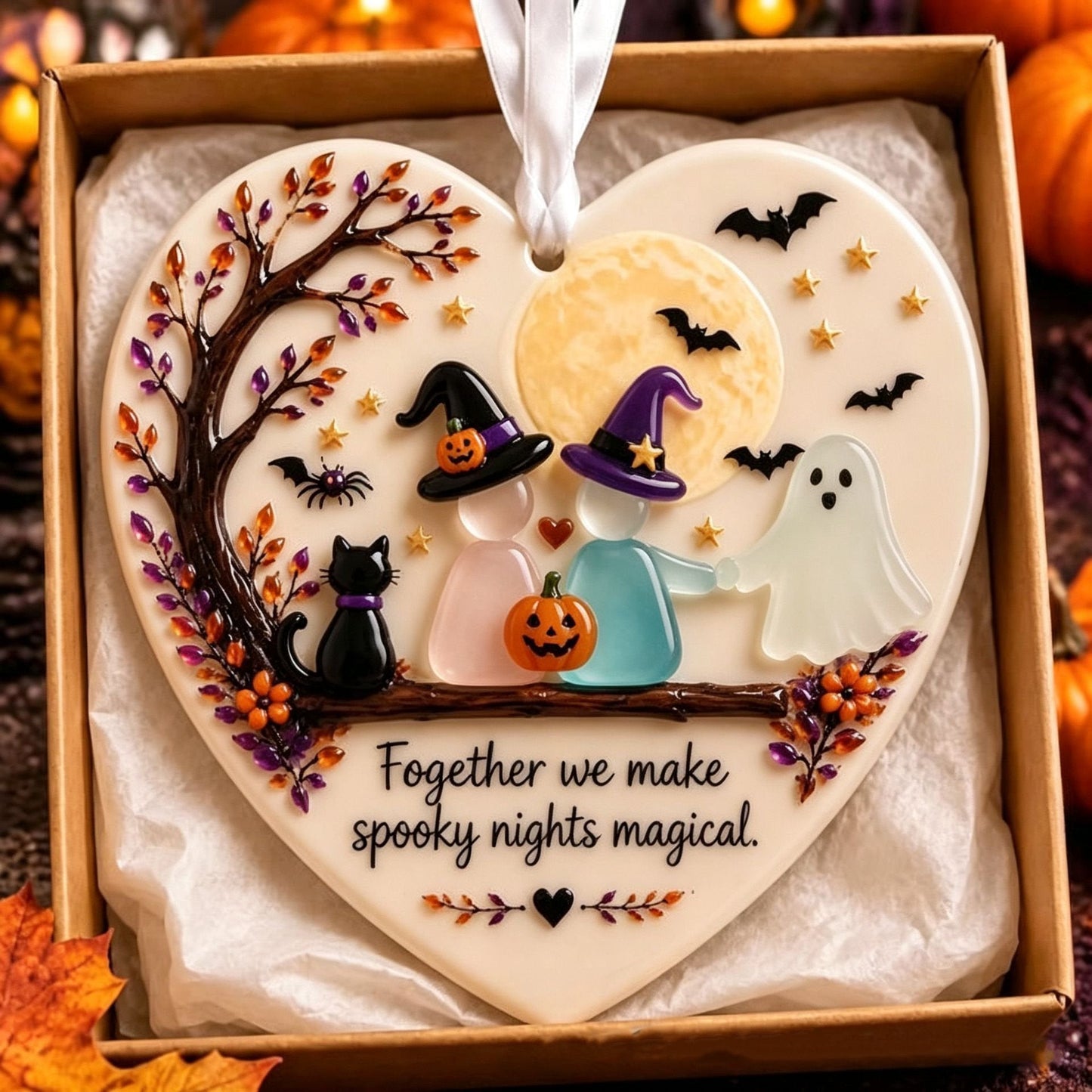 🥳 Halloween HOT SALE👻🕷️50K+ SOLD! 🎁50% OFF!🎃 Halloween Friendship Ornament