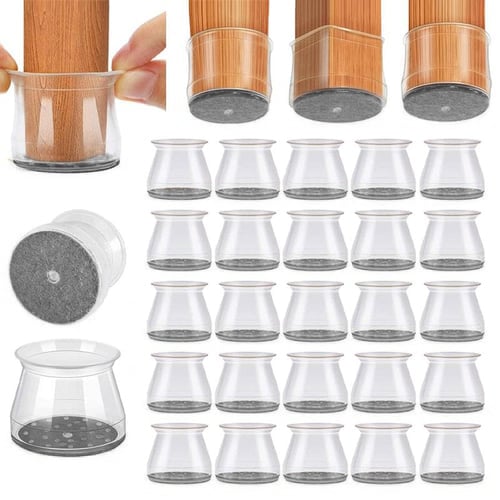 ✨ Universal Rubber Chair Leg Protectors - Suitable for all chair leg shapes, scratch-resistant and durable, the ultimate solution to protect your floors.