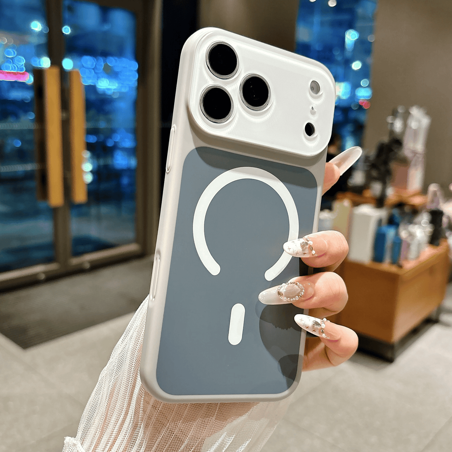 🎨Dopamine Color Block Magnetic Phone Case for iPhone✨