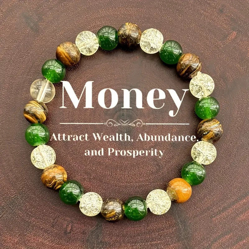 π 47% OFF! Natural Stone Bead Bracelet β Gradient Glow, Grounded Vibes β¨