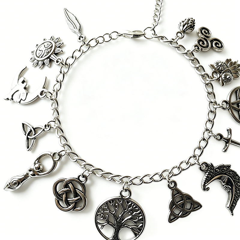 📢📢49% OFF !! ⏰Vintage Pagan Charm Bracelet for Women