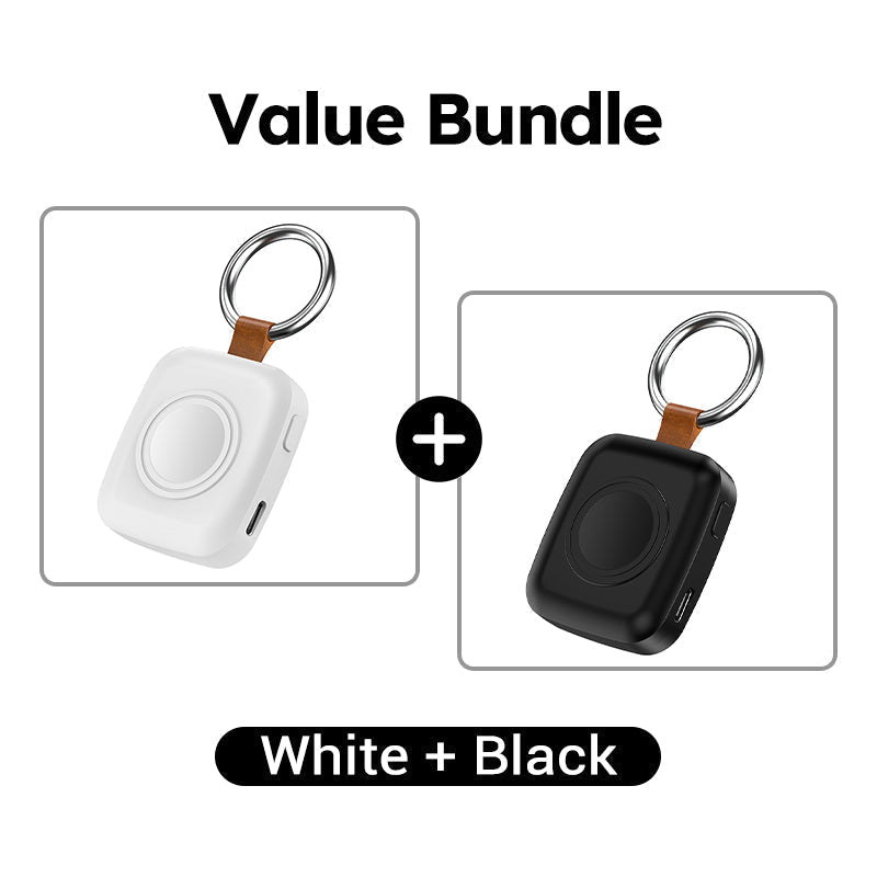 βπ Smartwatch power bank β wireless charger, 1200mAh, compact & stylish!