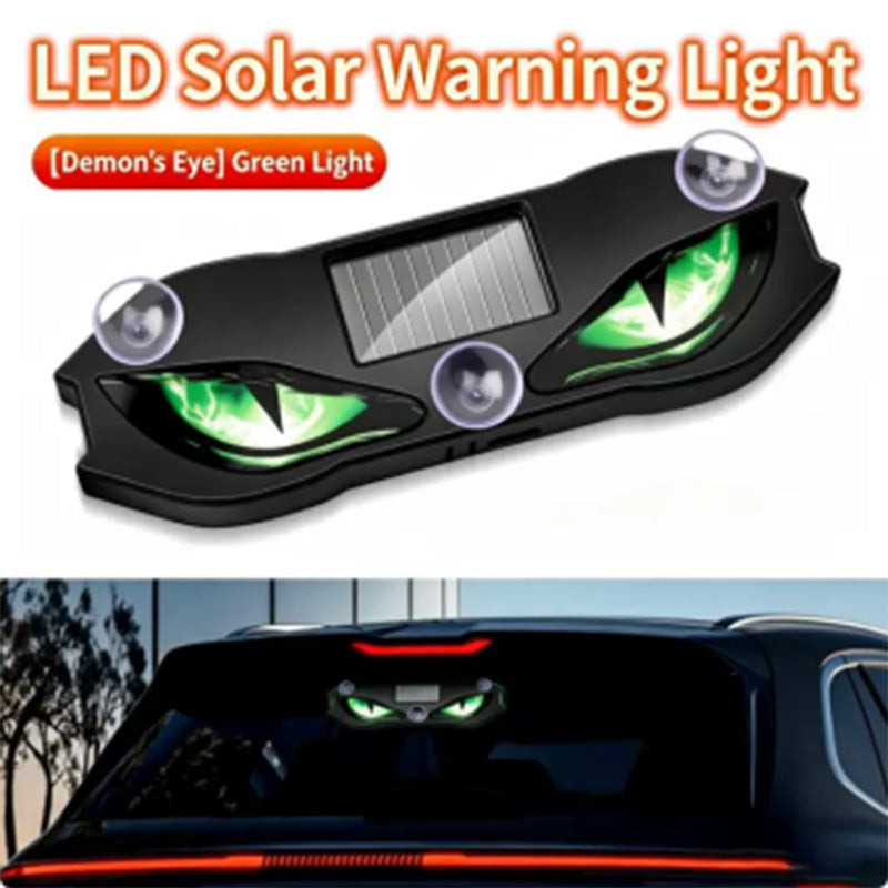 ⏳Time-Limited Special⏰ Solar LED Car Warning Light – Devil Eye Design 🔥
