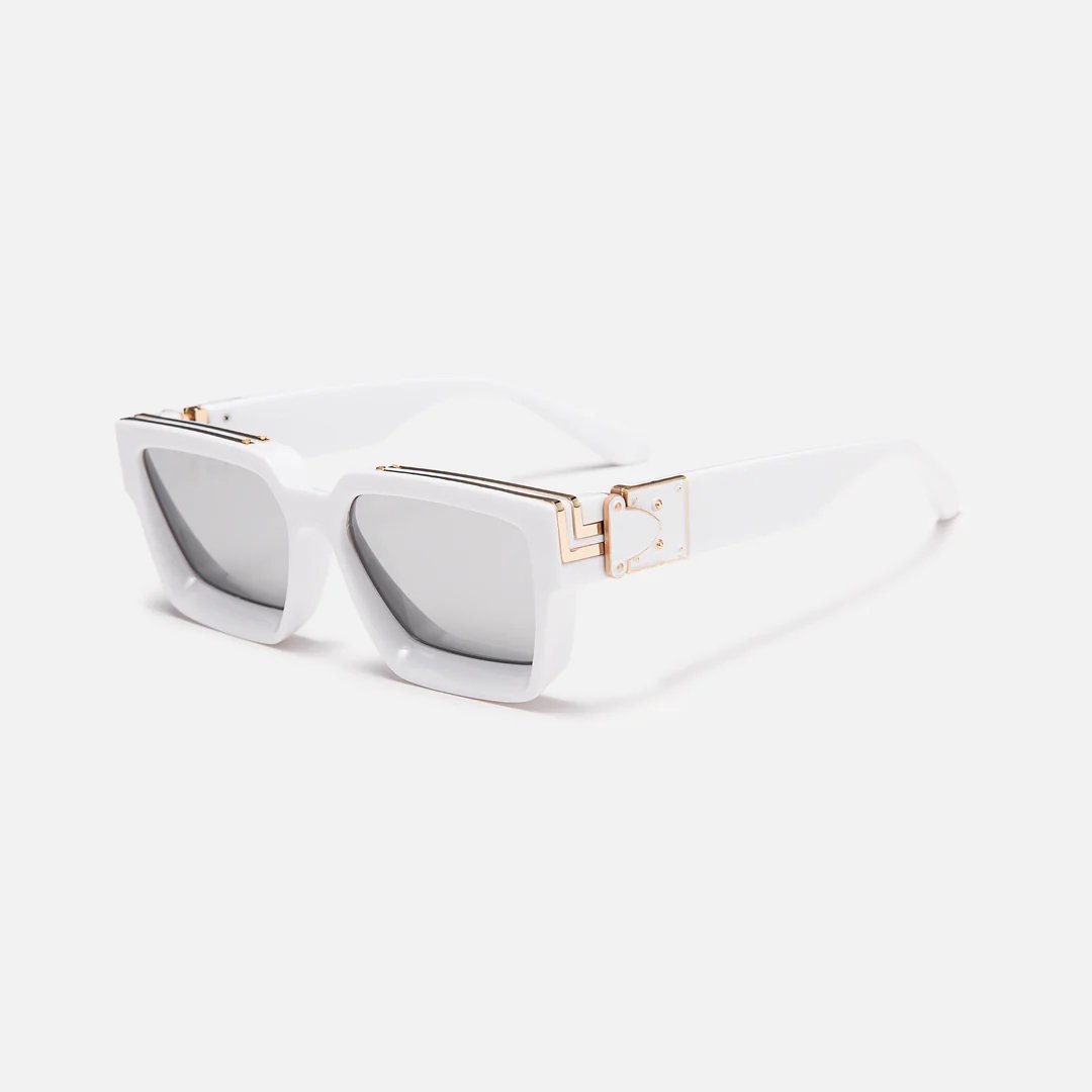 Carbon Fiber Square Sunglasses