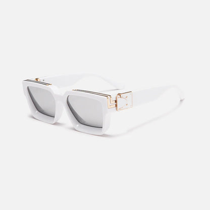 Carbon Fiber Square Sunglasses