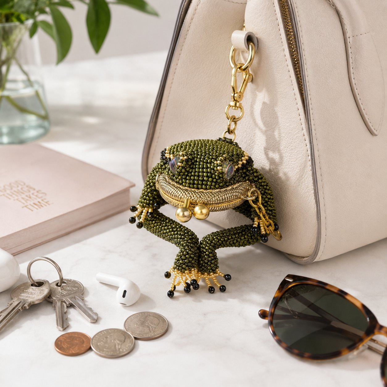 Charming  Frog Coin Purse
