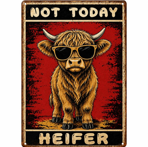 Funny highland cow farmhouse wall decor🐂