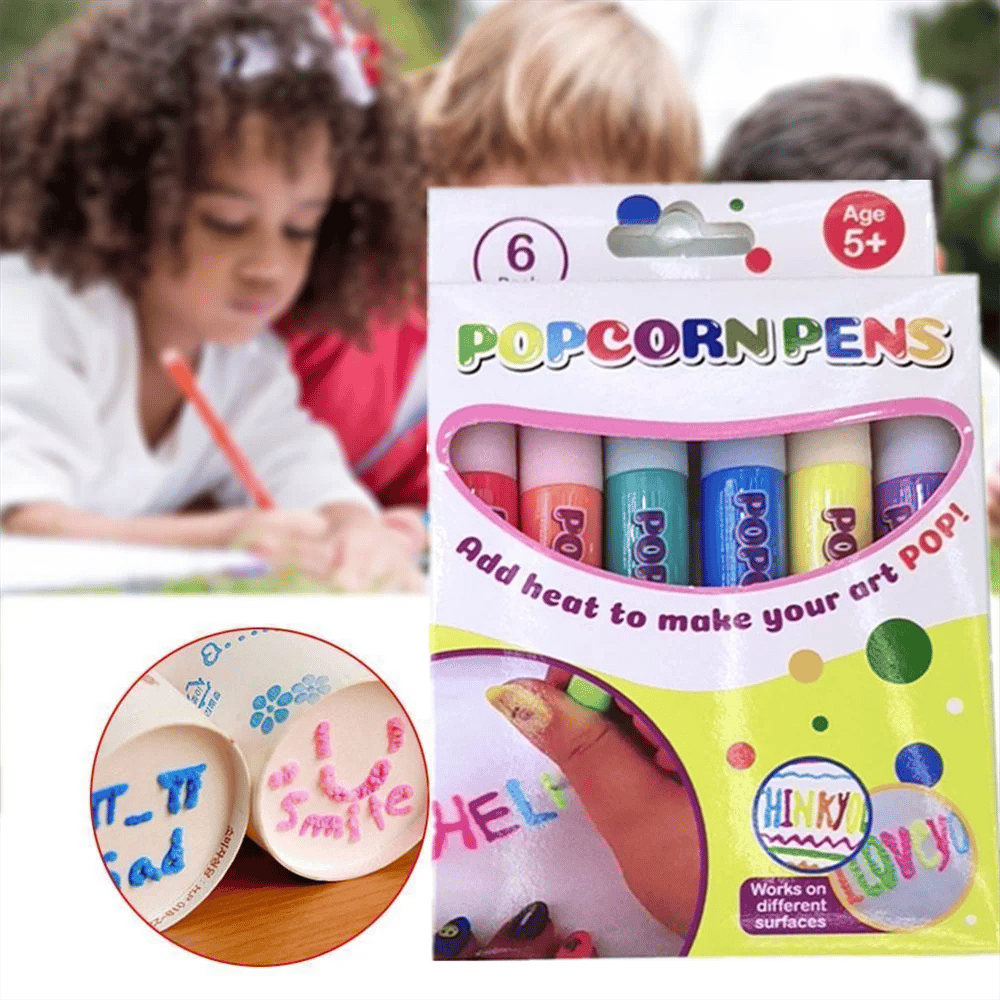 🎅Christmas Gift Idea ￡7.99!!🎁Magic DIY Bubble Popcorn Drawing Pens