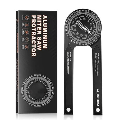📐 Perfect Mitre Joints Every Time – 7" Aluminium Angle Finder for Mitre Saws. No More Guesswork. UK Stock