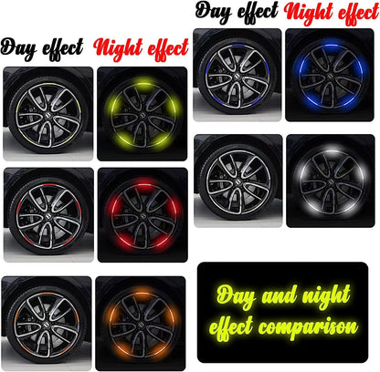 🔥Reflective Car Wheel Rim Stickers