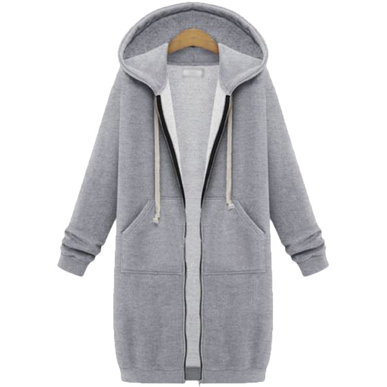 ⏳LAST DAY SALE ONLY￡14.99!!🦓🌿Women Casual Zip up Fleece Hoodies