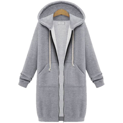 ⏳LAST DAY SALE ONLY￡14.99!!🦓🌿Women Casual Zip up Fleece Hoodies