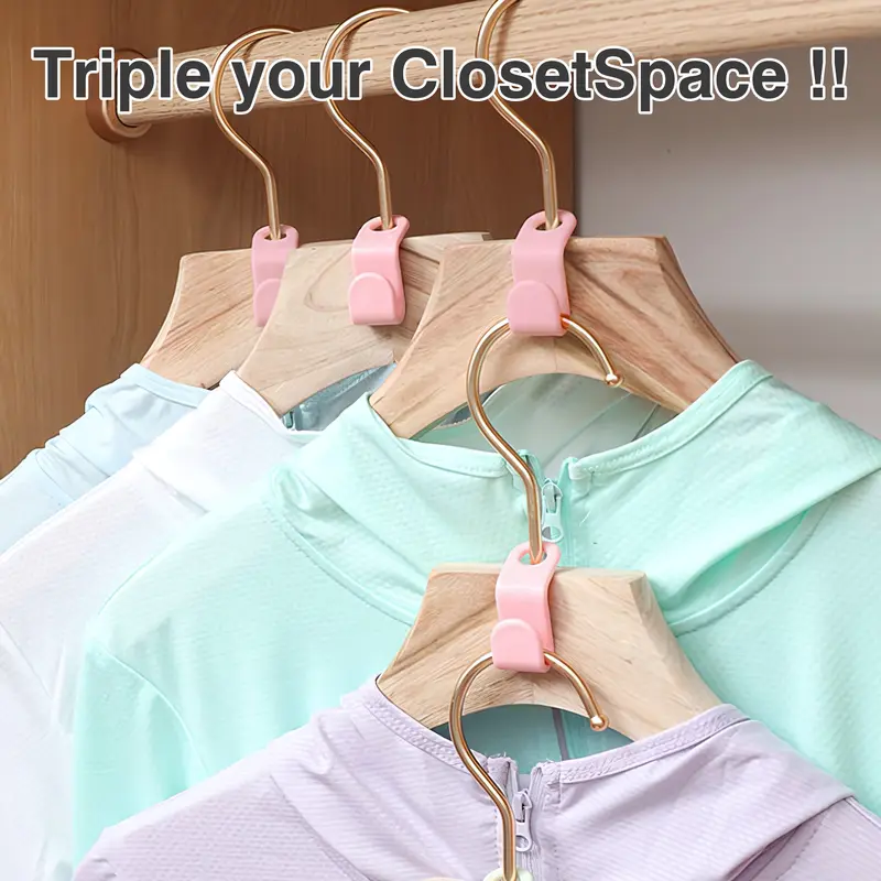 ✨Day Sale 49% OFF✨Space Saving Hangers Connector Hooks 20 Counts