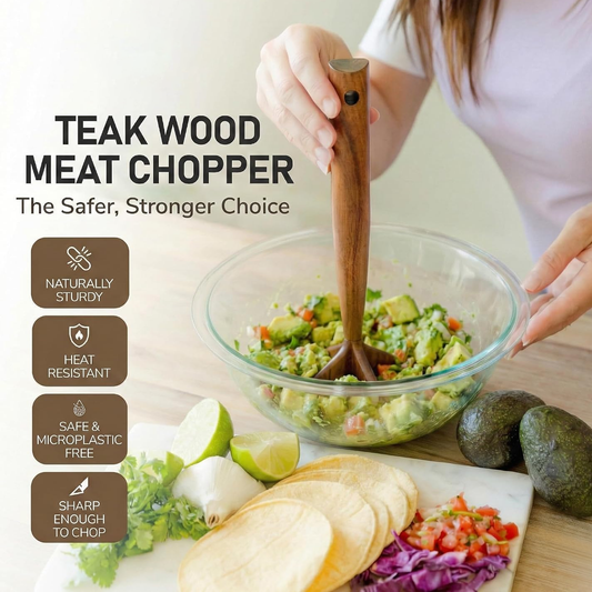 🔥Last Day 49% OFF🔥Teak Wooden Meat Chopper