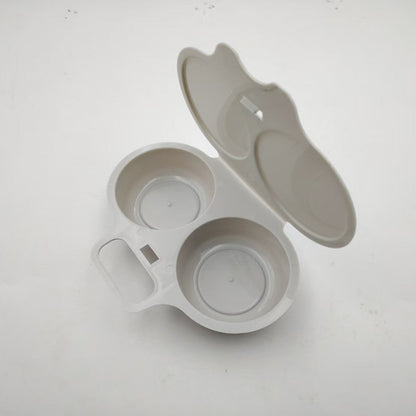 🥳2026 HOT SALE🥳💞50K+ SOLD! 🥗🎁 50% OFF! Microwave Egg Poacher – From £4.99! Dual‑cavity, non‑stick & easy clean. Healthier than frying – stock up & save! 🏠✅