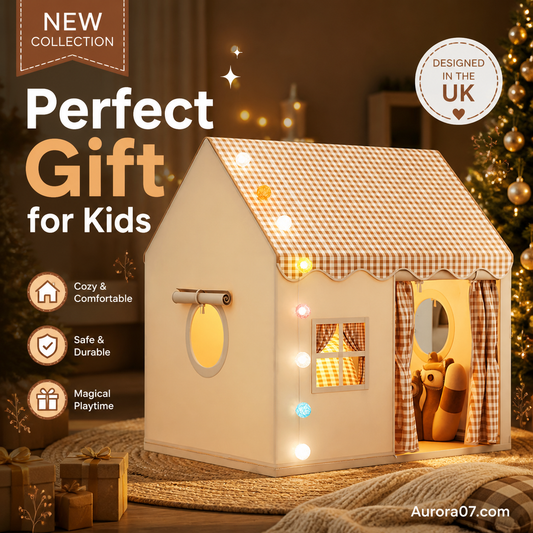 🏰 49% OFF NOW! ⏰ Children's Play Tent Castle – Spacious & easy to set up – Breathable fabric, perfect for indoor or outdoor fun – encourages imaginative play ✨🧸