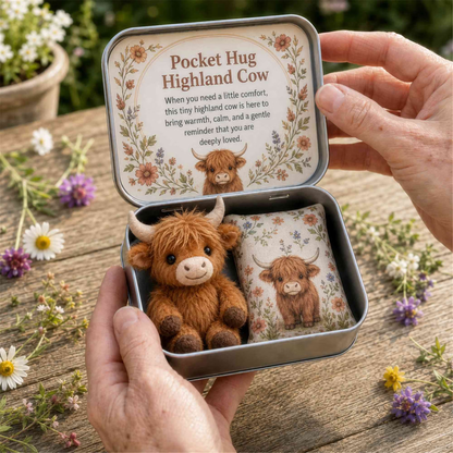 Pocket Hug Mini Plush Animal Gift Box
