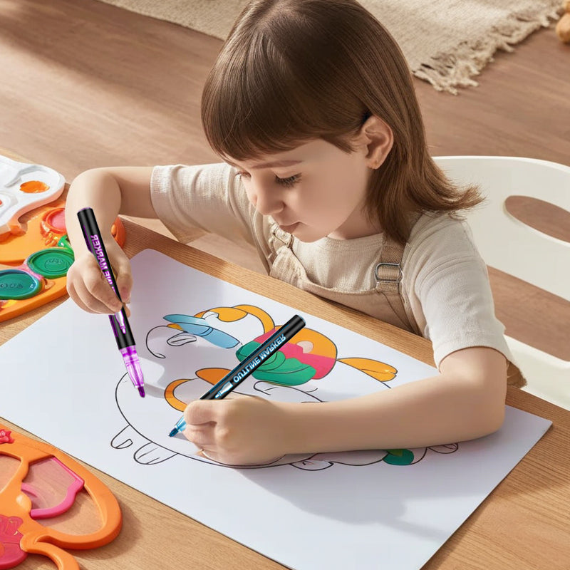 ✨Limited Time Sale-50% OFF🎨🖌️Coloring Lightstick Graffiti Highlighter Pens