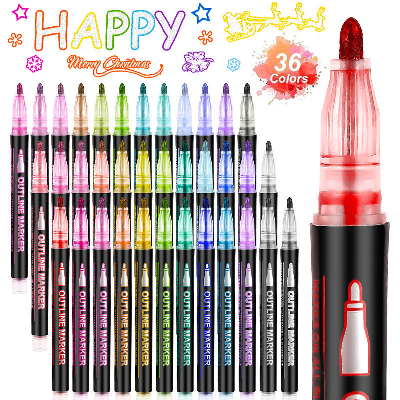 ✨Limited Time Sale-50% OFF🎨🖌️Coloring Lightstick Graffiti Highlighter Pens
