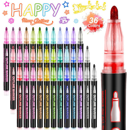 ✨Limited Time Sale-50% OFF🎨🖌️Coloring Lightstick Graffiti Highlighter Pens