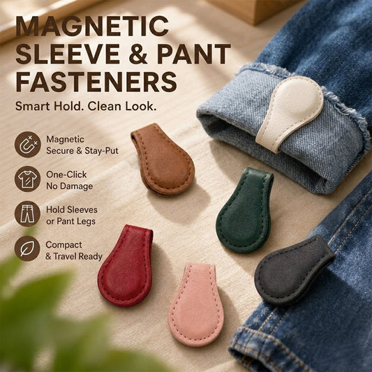 🧲👕 Magnetic adjuster for sleeves and hem