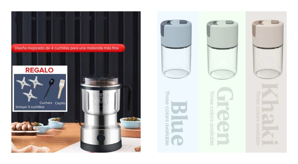🔥NEW YEAR SALE!!⚡50K+ SOLD!💝Multifunctional Electric Grinder – For Coffee, Spices & Herbs, Powerful & Fast Grind🔥