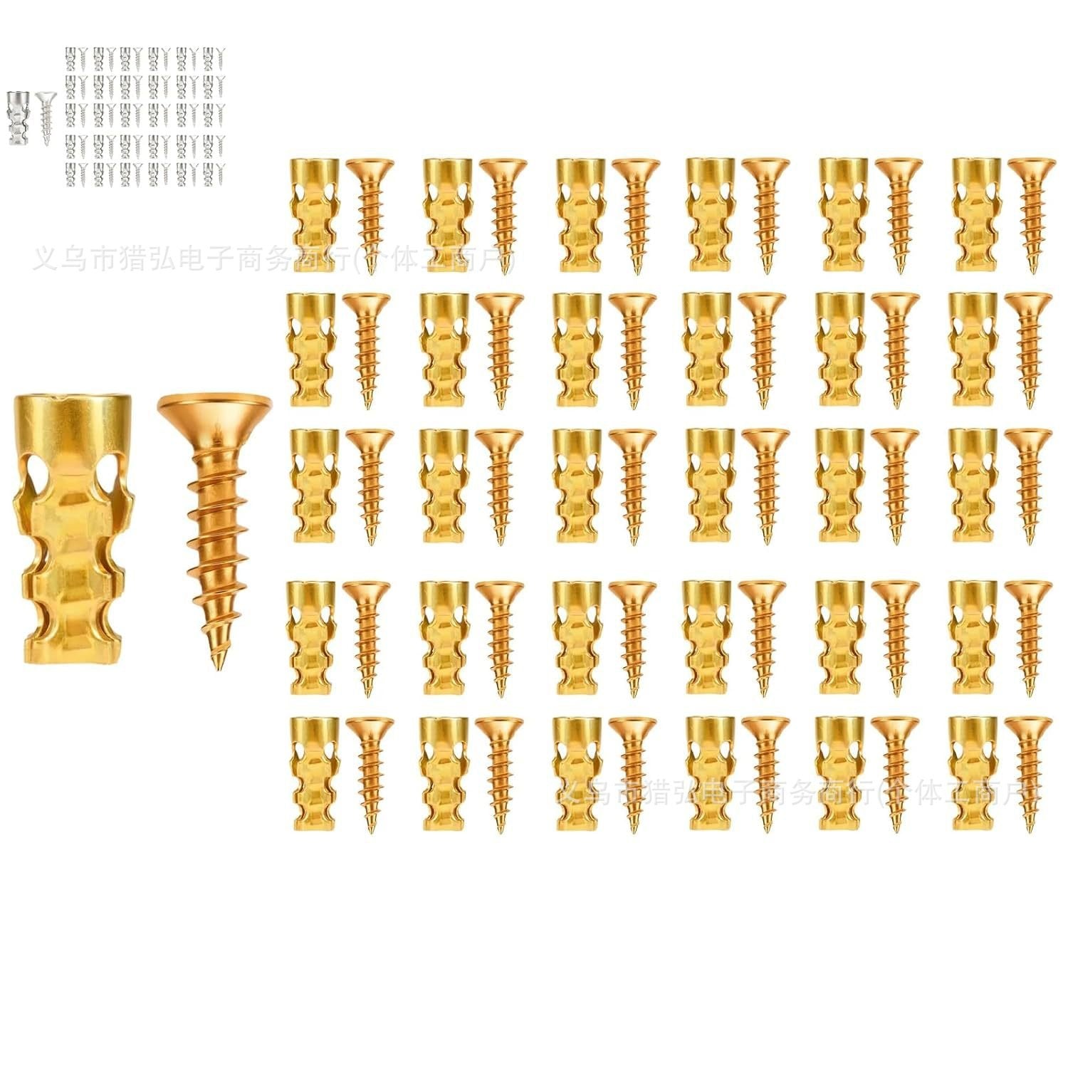 🛠️🔩Self Drilling Drywall Anchors with Screws Kit🪨 Easy Install Wall Fixing Accessories