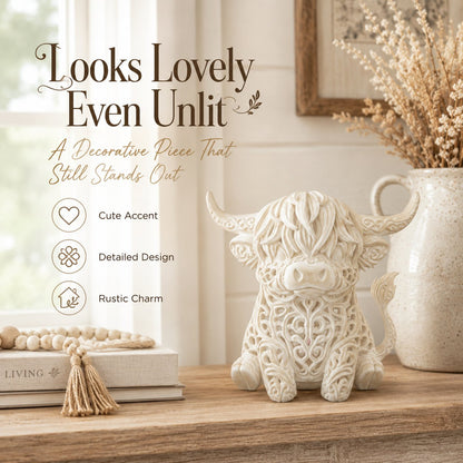 🔥HOT SALE🔥Highland Cow Tea Light Holder