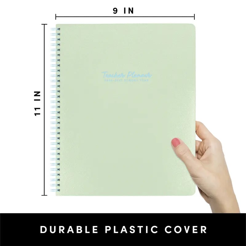 📕Your All-in-One 2026–2027 Teacher Planner ✨Weekly & Monthly Academic Planner & Calendar (from July 2026 to June 2027)