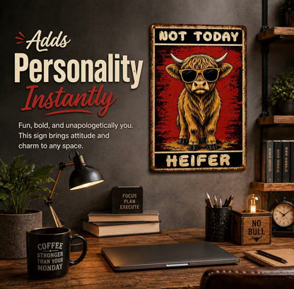Funny highland cow farmhouse wall decor🐂
