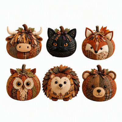 DIY Animal Pumpkin Sewing Kit