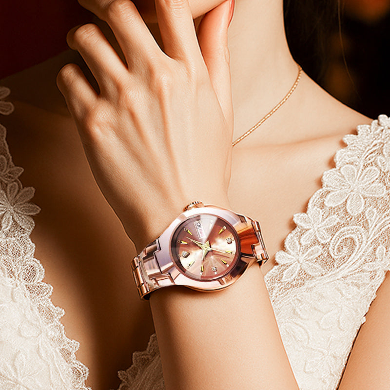 🏆 Last Day Special Price £9.99! 💐Elegant Casual Waterproof Quartz Watch Women Gift