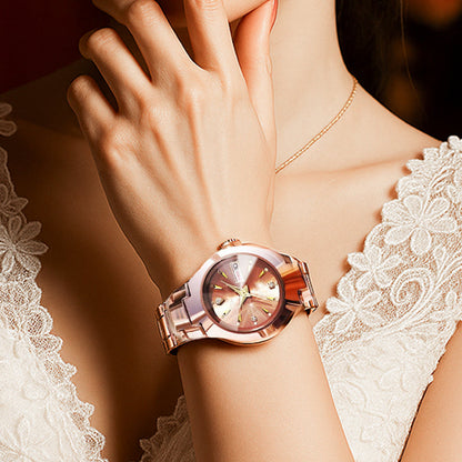🏆 Last Day Special Price £9.99! 💐Elegant Casual Waterproof Quartz Watch Women Gift