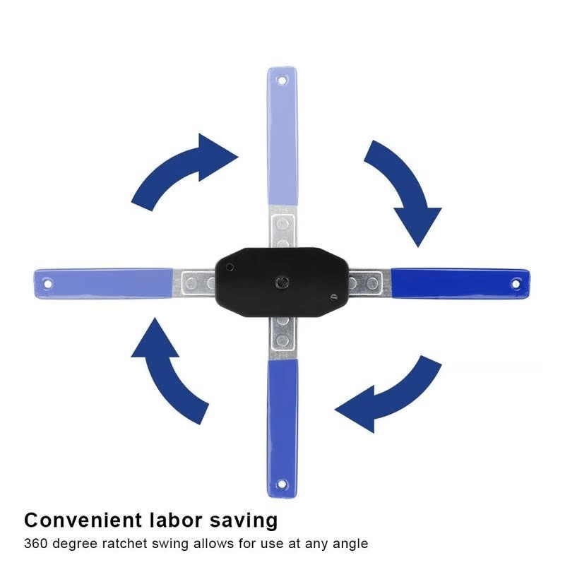 💥 🚗 360° Rotating Ratchet Brake Caliper Tool