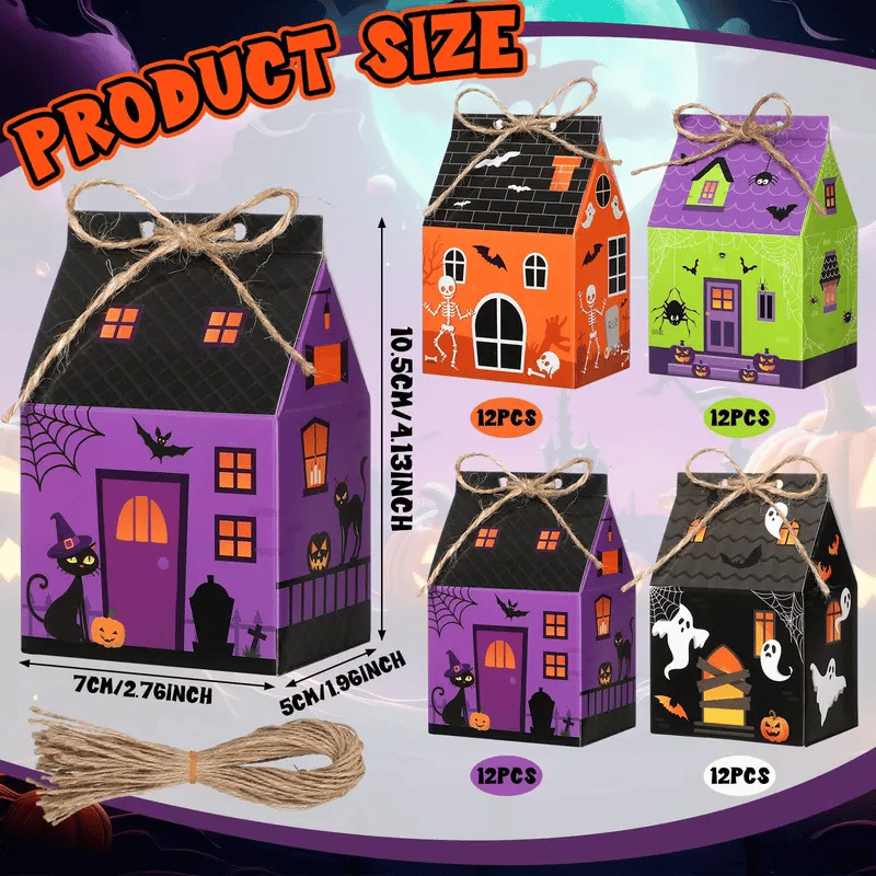 🔥Last Day 50% OFF - 🍬Halloween Mini Candy Boxes Treat Boxes🎃