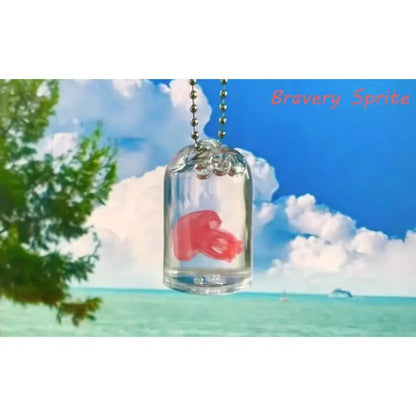 Cute Jellyfish Keychain,Stylish Keychain, Fashionable Keychain for Women & Men, Trendy All-match & Exquisite Keychain for Birthday Gift, Keychain Pendant,SummerVibe