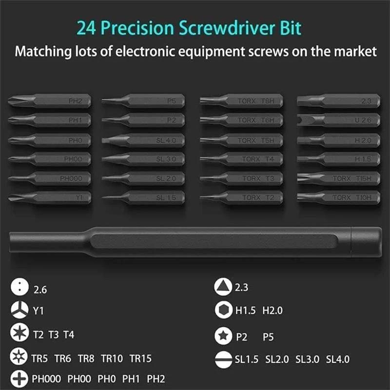 🎁2026Hot Sale🎁🔥 49% OFF🔥🧰🪛24 in 1 Screwdriver Set