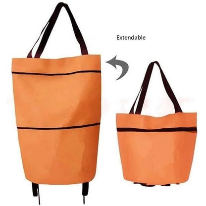 🏆 Last Day Special Price £9.99 ! 🔥 2-in-1 Shopping Bag Foldable Green Bag