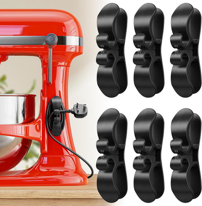 6-Pack Upgraded Appliance Cord Organizer