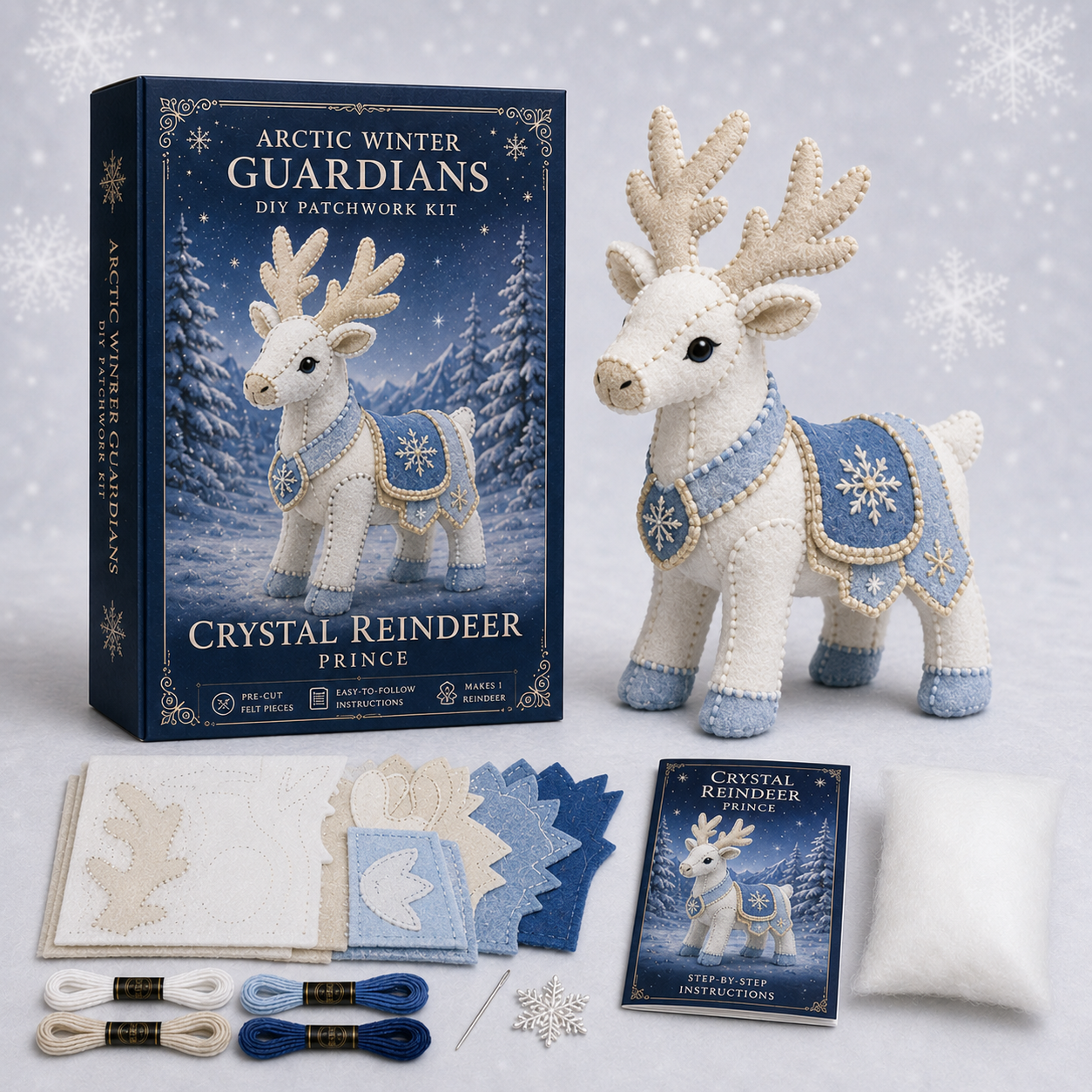 🔥Arctic Winter Guardians DIY Patchwork Kit