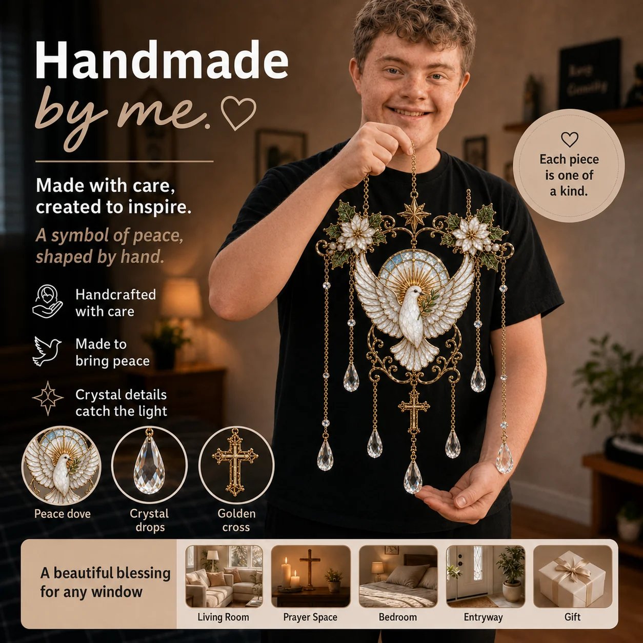 🔥Last Day 46% OFF-✨ Stained Glass Blessing Collection