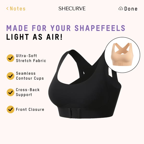 💥Limited Time 50% Off!💕AlignLift Posture-Perfect Wireless Bra