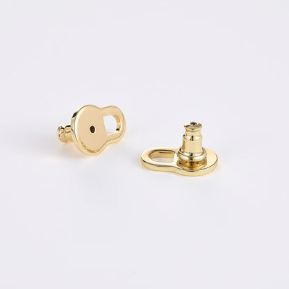 💥Buy 1 get 1 free 🔥18K Gold Plated Lobe Lifters for Heavy Earrings for Women - Earring Backs for Droopy Ears