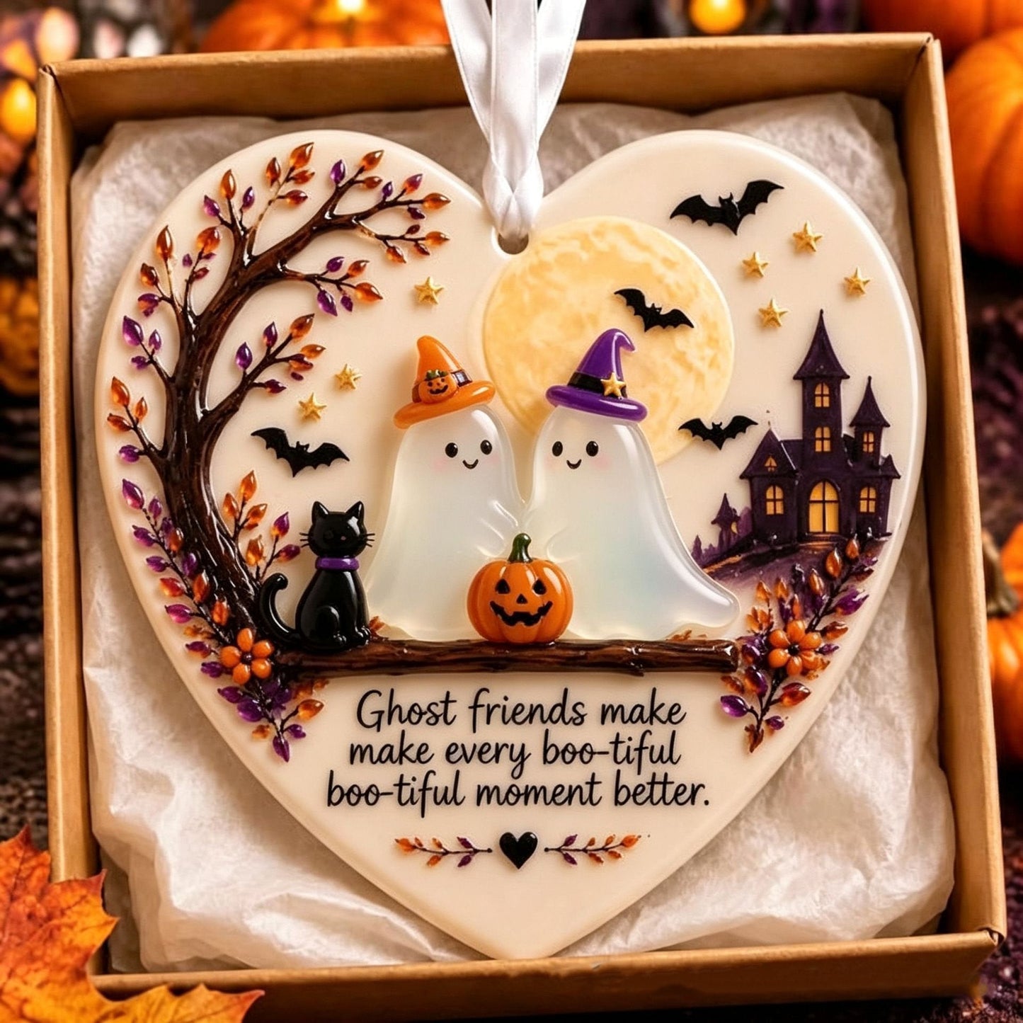 🥳 Halloween HOT SALE👻🕷️50K+ SOLD! 🎁50% OFF!🎃 Halloween Friendship Ornament