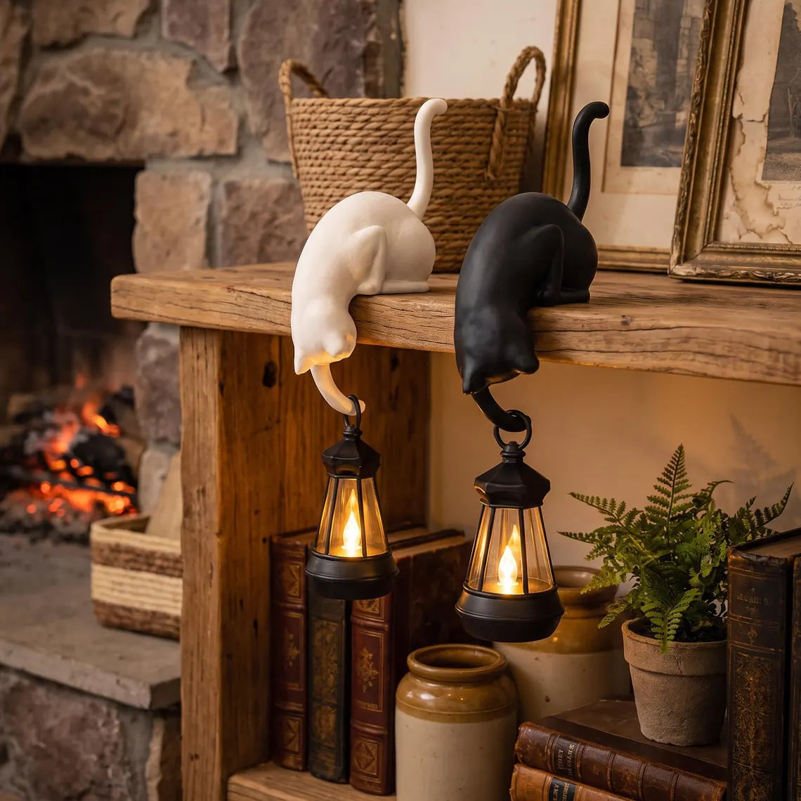 🐈‍⬛ Cute Cat Hook Shelf Decor