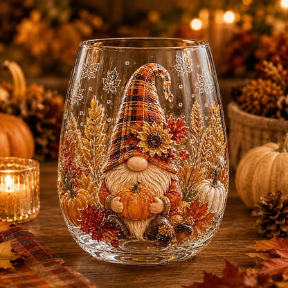 🍂✨Autumn Harvest Glass Cup Set