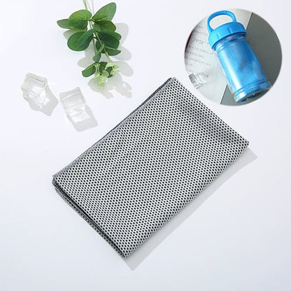 💦Summer Hot Sale -⚡50K+ SOLD!❄️Cold Sweat Towel You Can Use Anywhere, Anytime! Reusable Soft Absorbent Cooling Portable