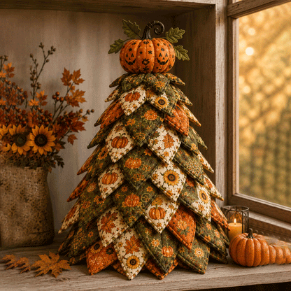 🔥Last Day 49% OFF - 🎃 DIY Halloween Quilted Fabric Tree Kit(📦Buy 2 Free Shipping)